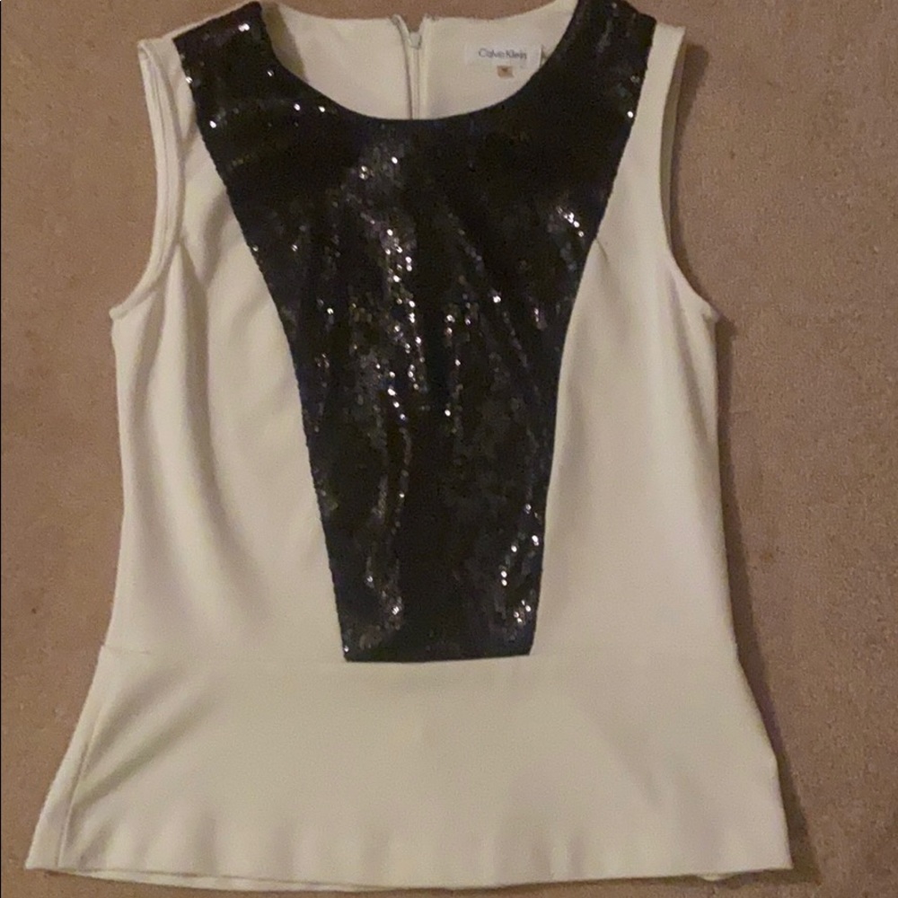 Sleeveless Calvin Klein tank